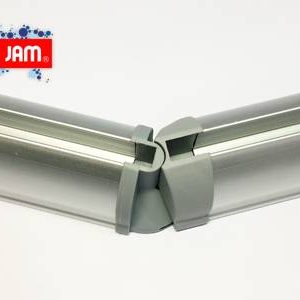 درپوش مفصلی شیشه بالکن سری گلد