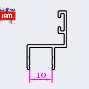 پروفیل درزگیر آلومینیومی تک لبه