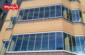 مونتاژ و بسته بندی شیشه بالکن