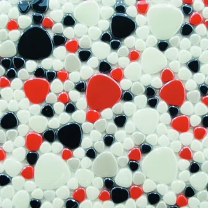 کاشی موزاییک شیشه ای peeble 2006