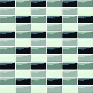 کاشی موزاییک شیشه ای Toe 1010