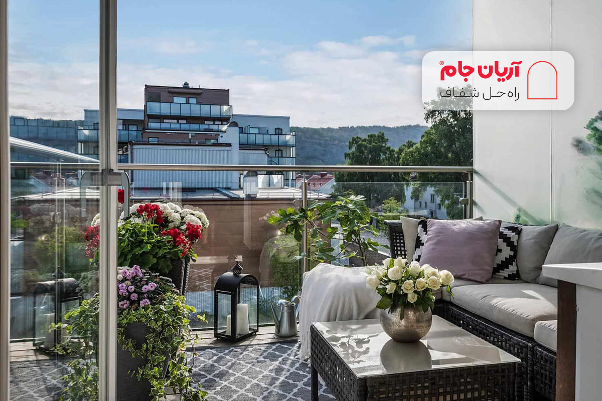 طراحی کردن بالکن