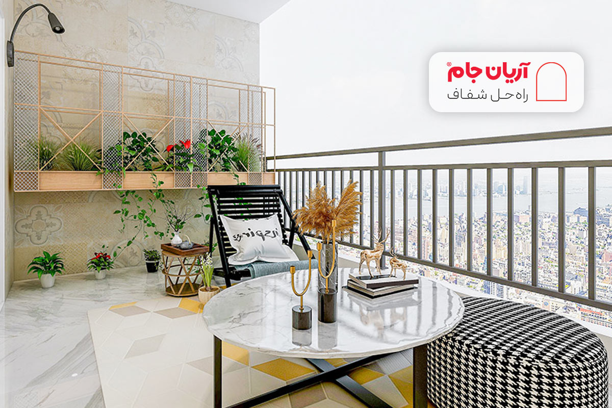 چیدمان و طراحی تراس