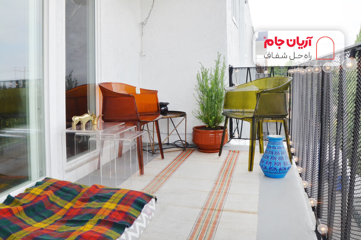 چیدمان تراس