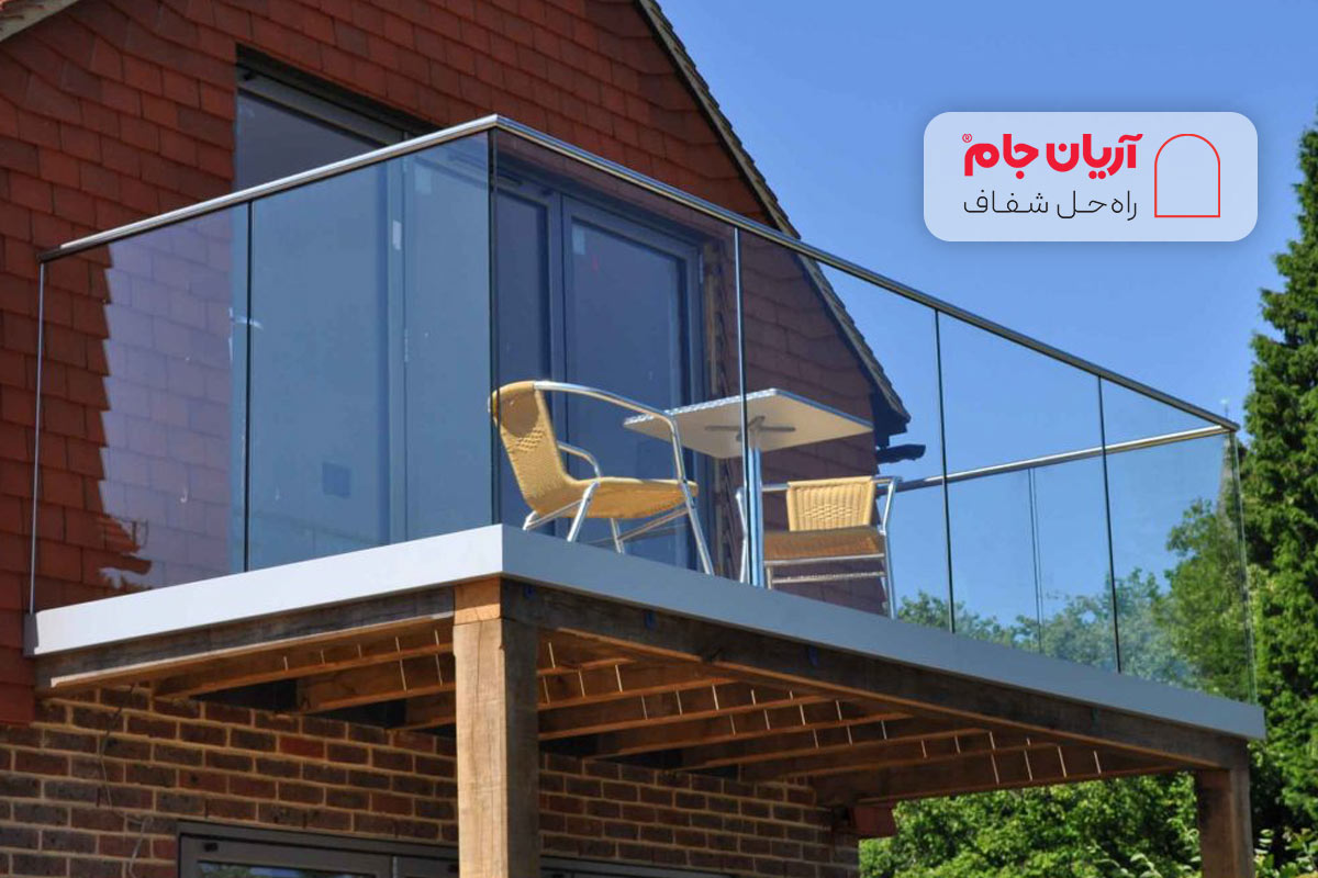 نصب بالکن شیشه ای