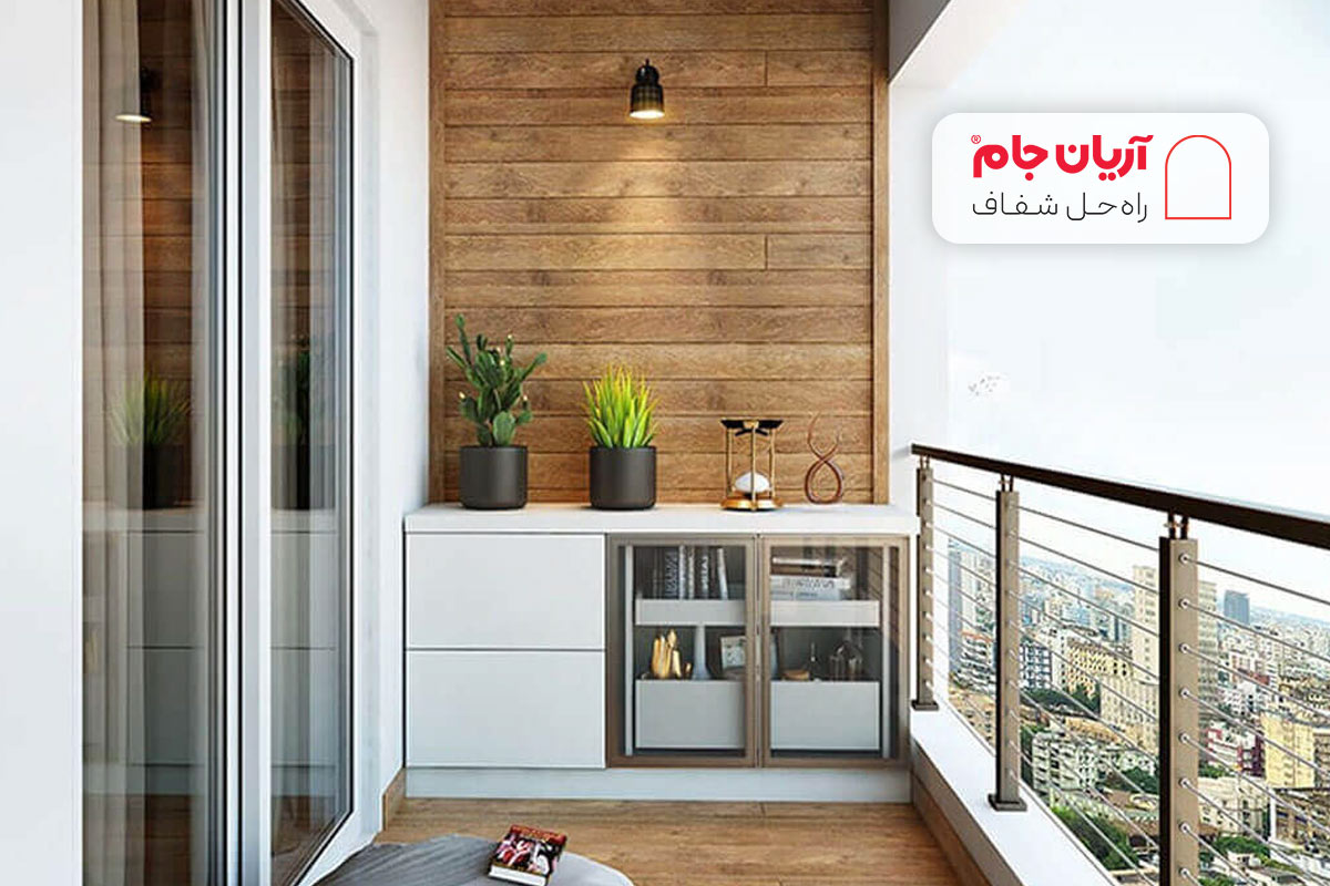 چیدن تراس و بالکن