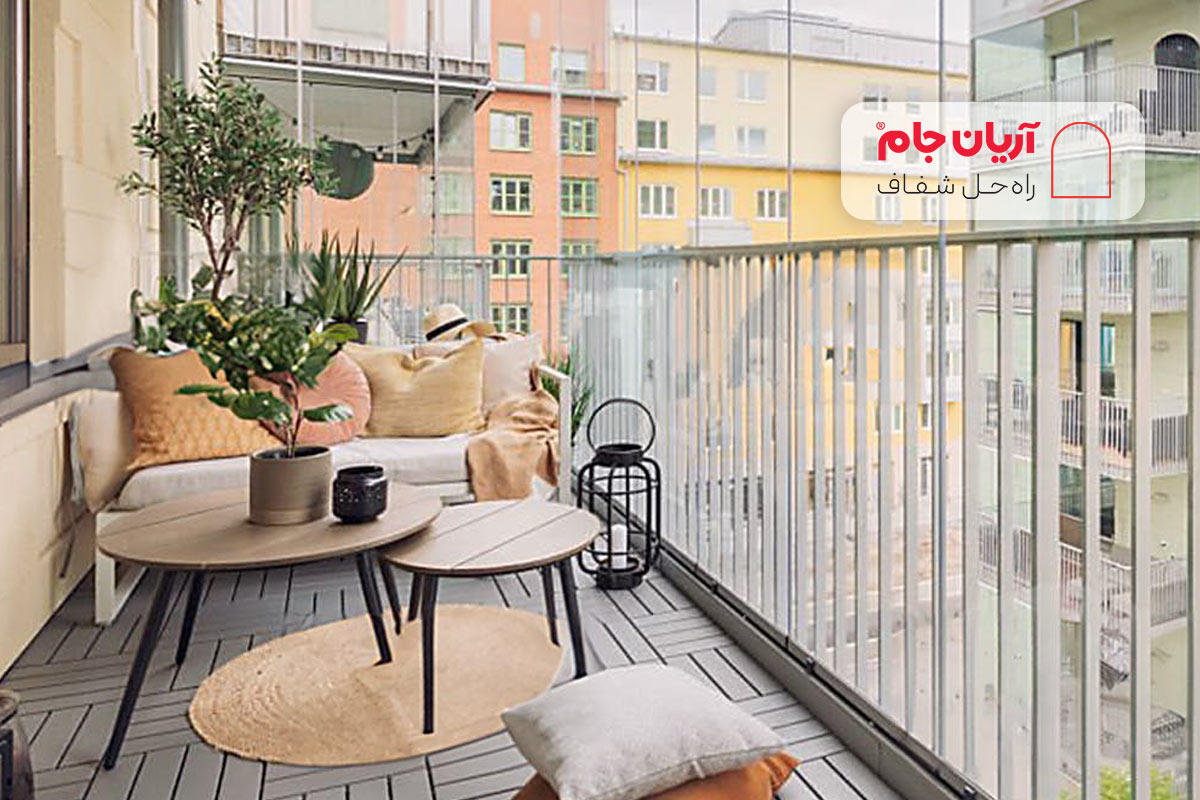 طراحی بالکن