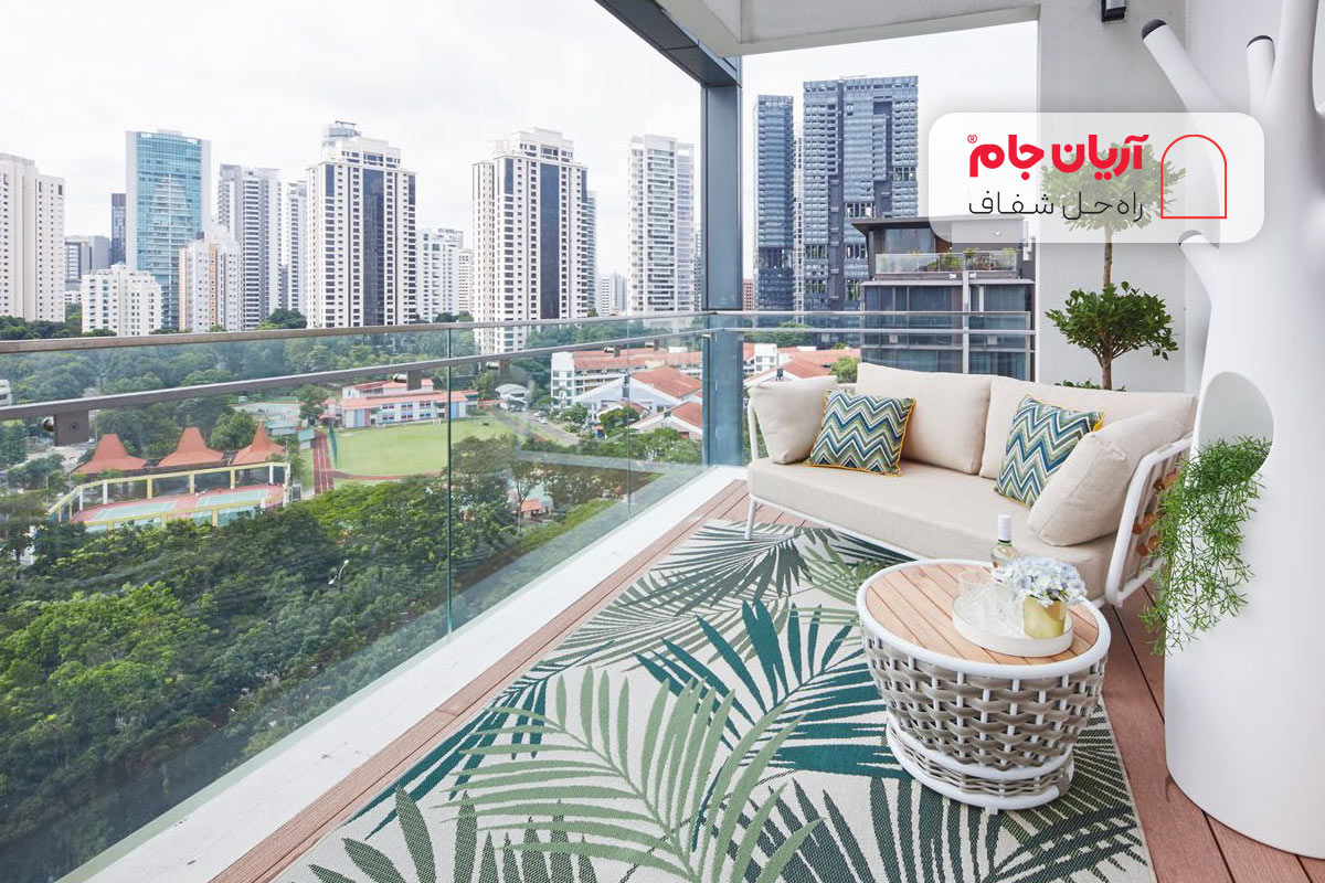 ایده برای بالکن