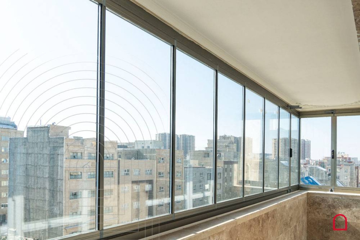 قیمت نصب شیشه سکوریت برای بالکن و تراس