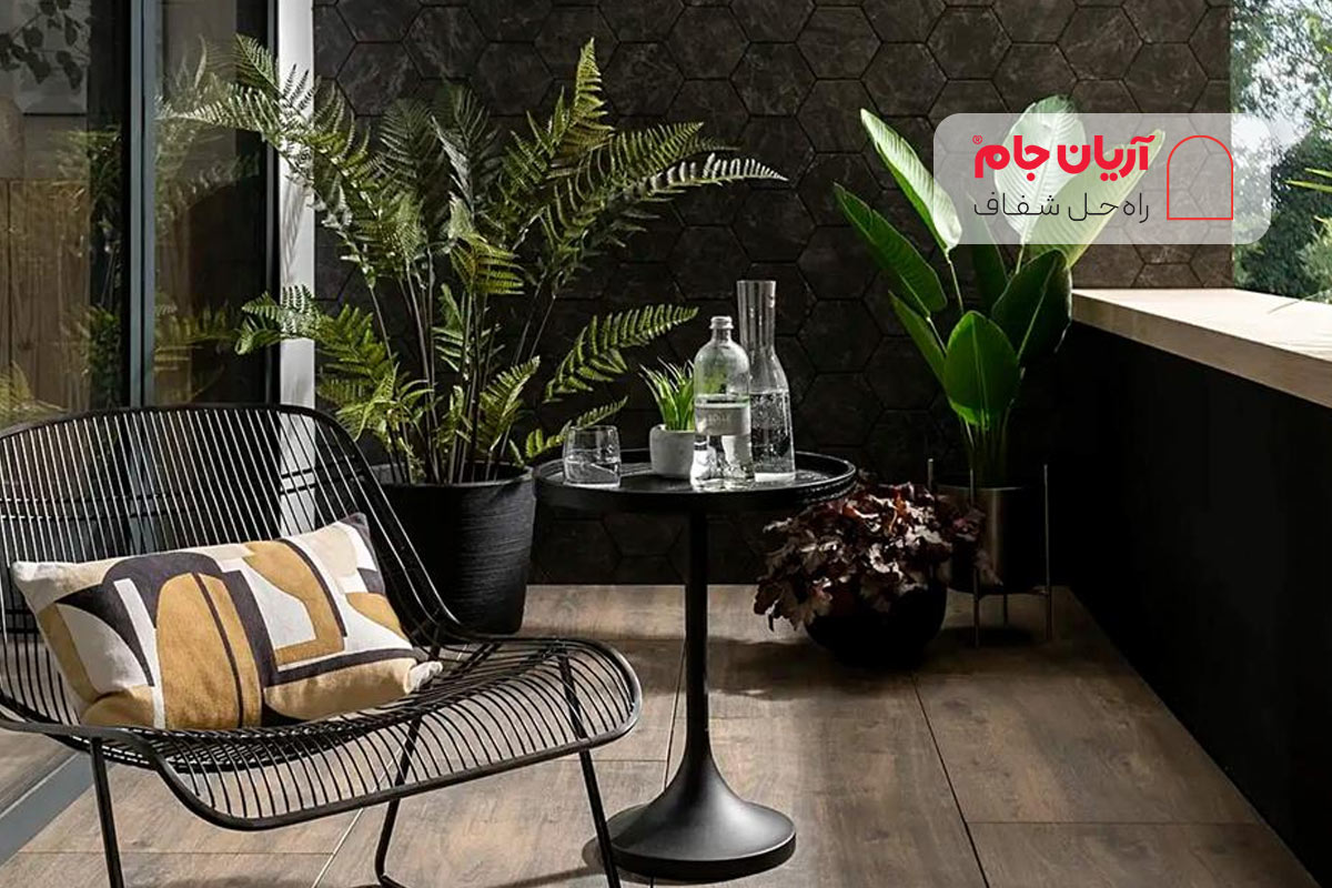 بالکن کوچک سبک صنعتی