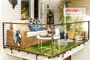 دیزاین بالکن کوچک