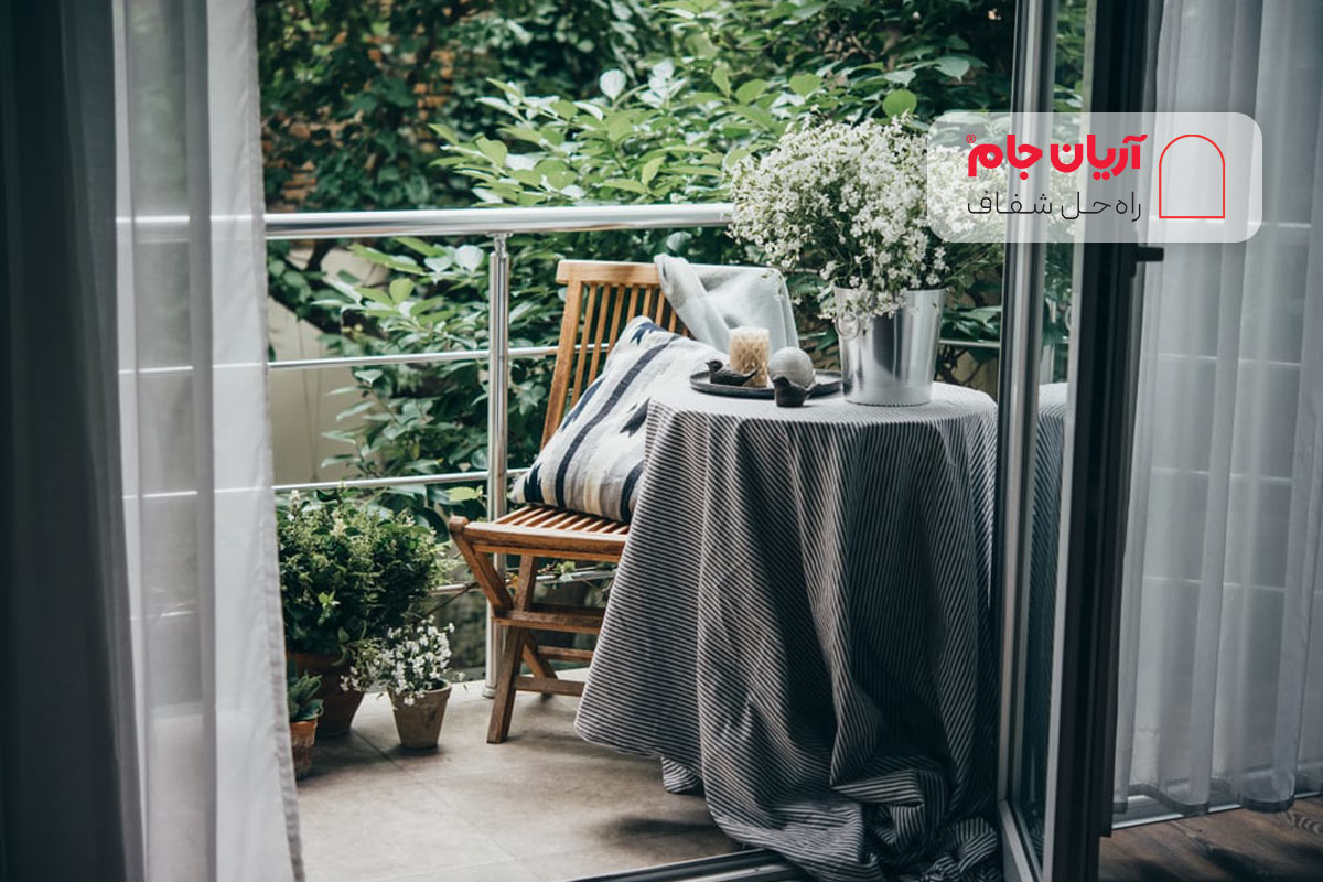 دیزاین بالکن لوکس