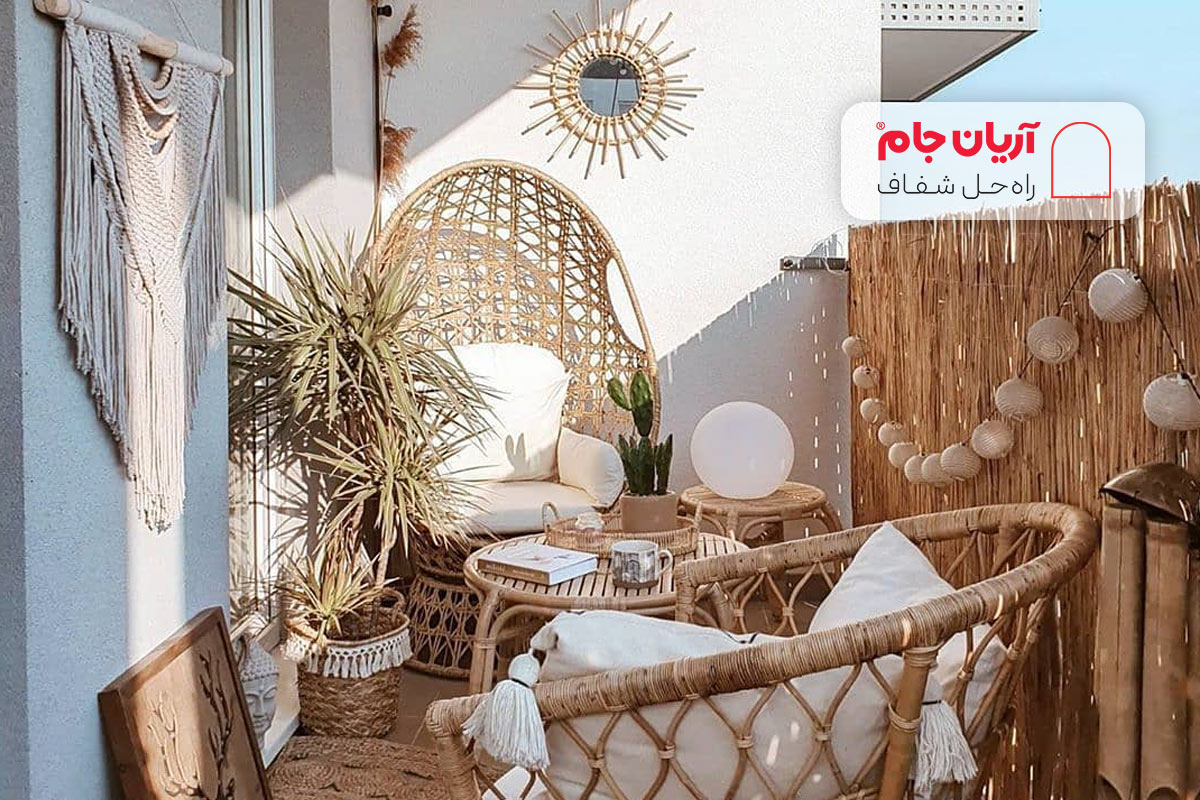 طراحی تراس کوچک