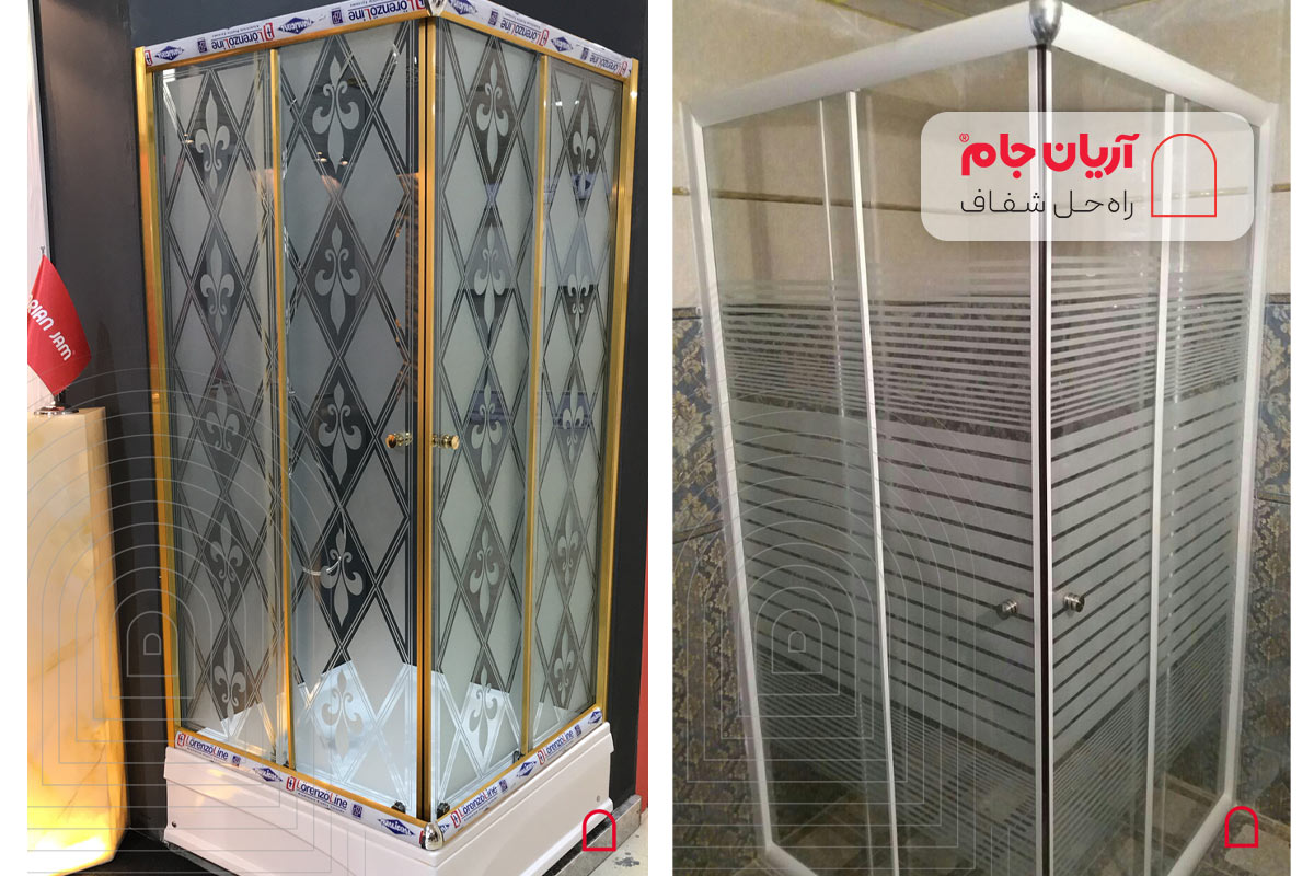 ابعاد کابین دوش