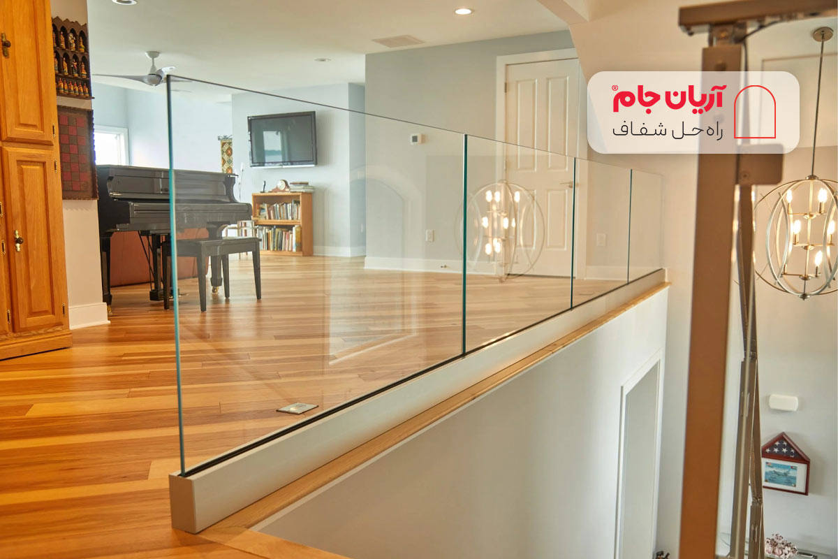 قیمت نرده شیشه ای