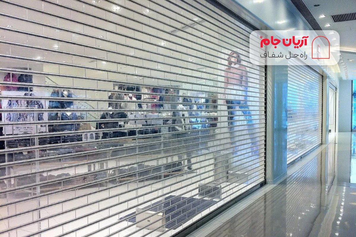 کرکره برقی پلی کربنات