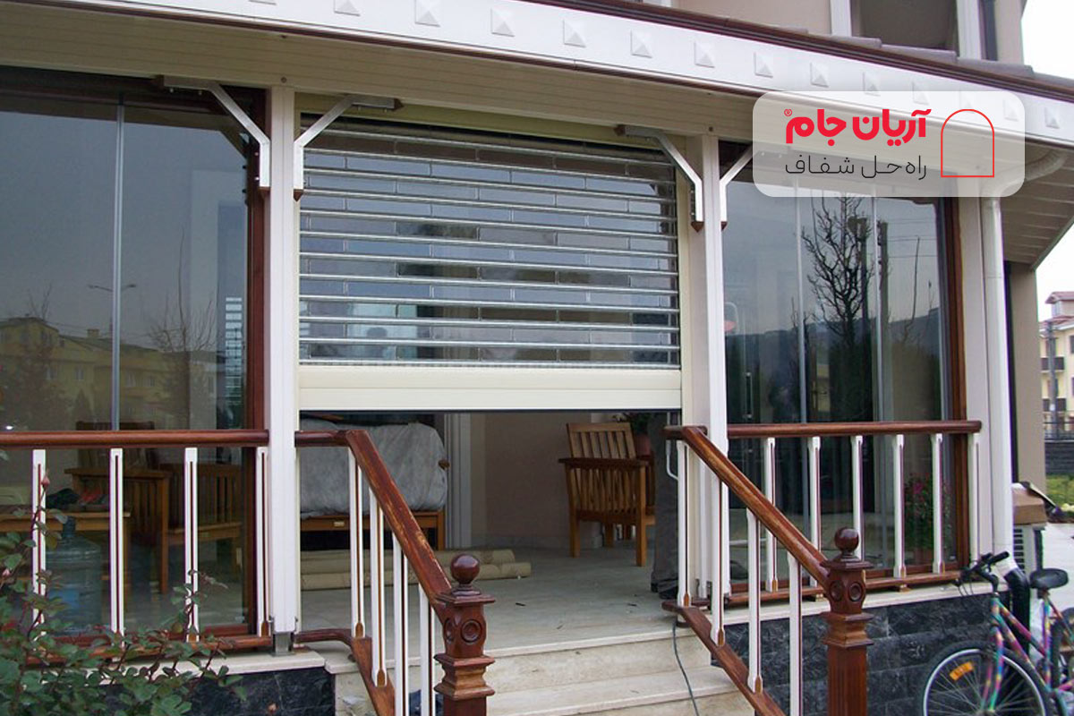 کرکره برقی شفاف