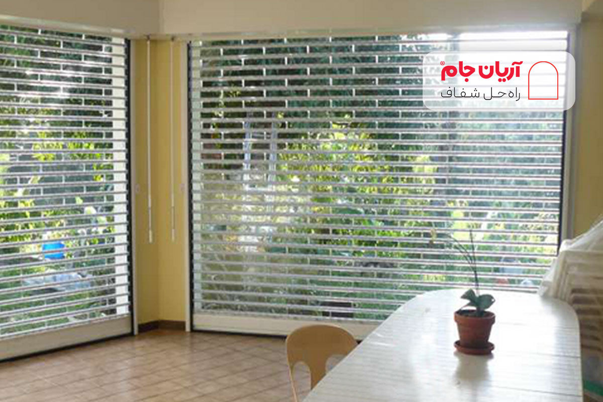قیمت کرکره برقی شیشه ای