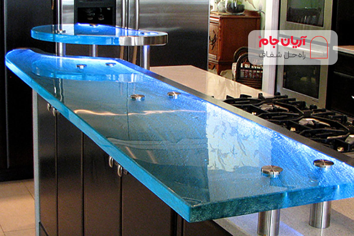 قیمت کانتر شیشه ای