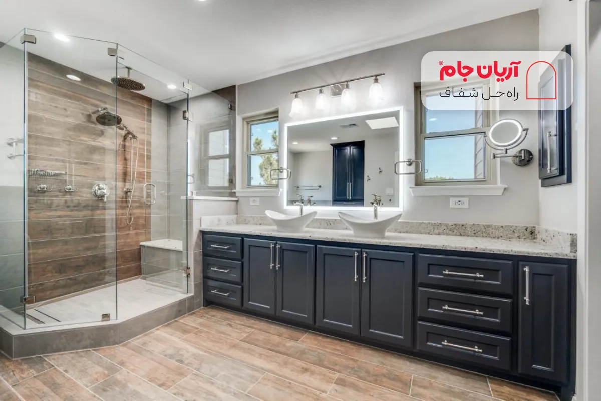 دکوراسیون حمام مستر