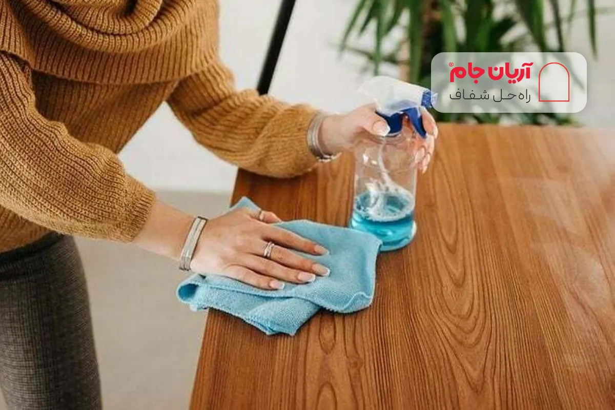 نظافت اصولی برای کاهش گرد و غبار در خانه