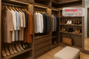 طراحی کلوزت روم