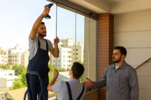 رفع ایرادات و معایب شیشه بالکن