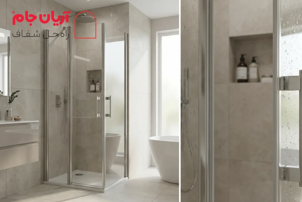 کابین دوش فریمدار