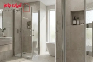 کابین دوش فریم‌دار